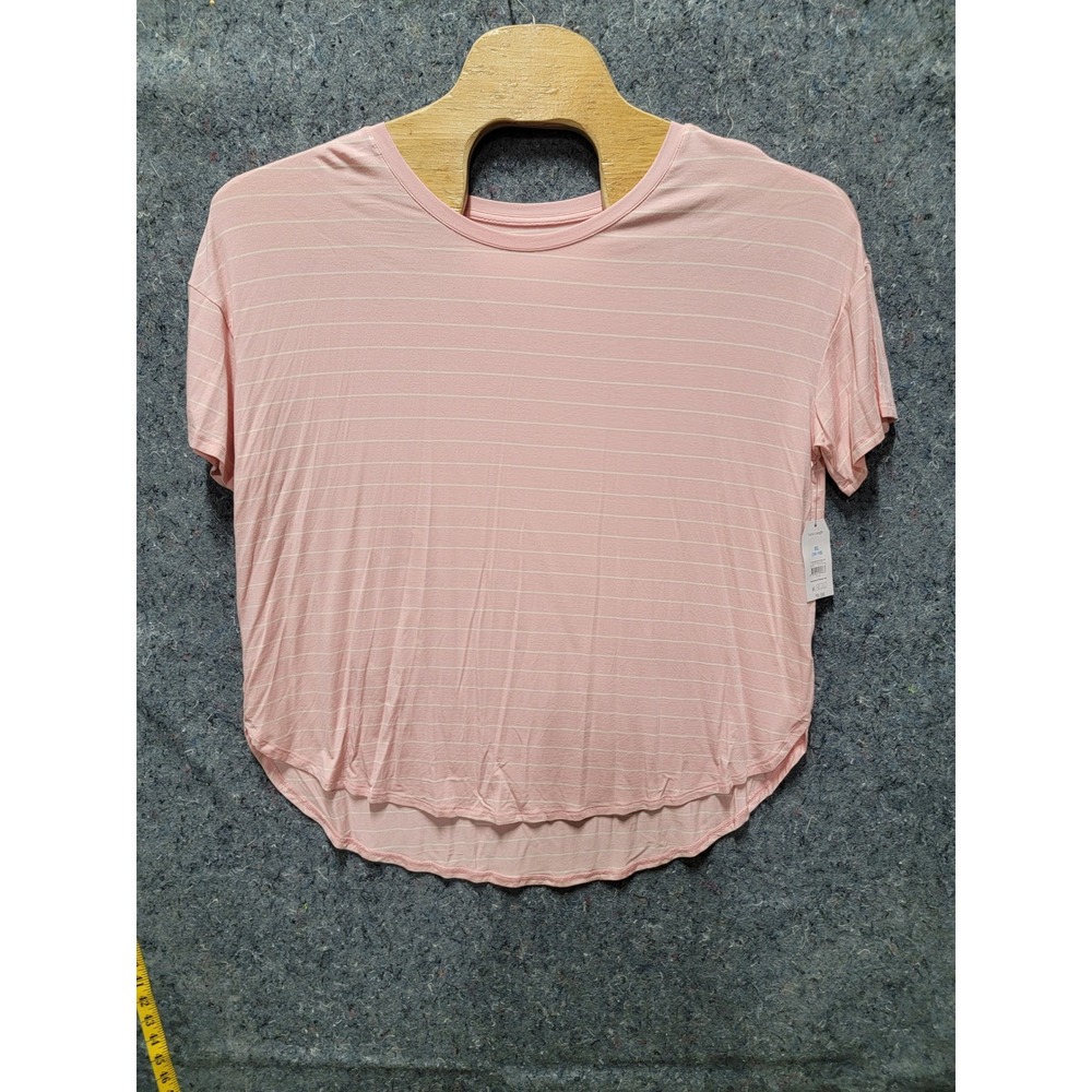 Time & Tru Crew Neck Tunic Length Tee Size XL (16-18)